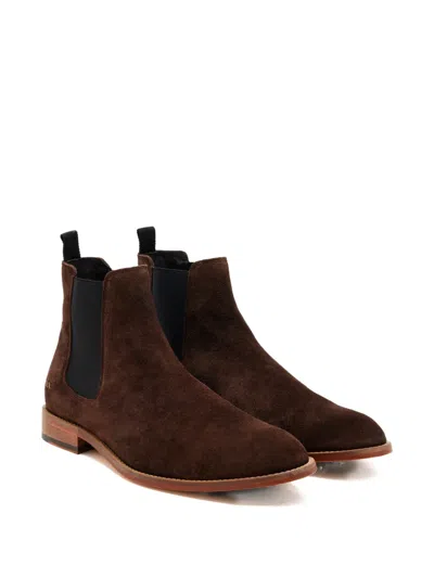 Forsa Dylan Suede Chelsea Boots In Brown