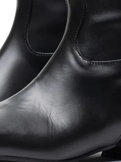 Poche Paris Square-toe Boots In Multi