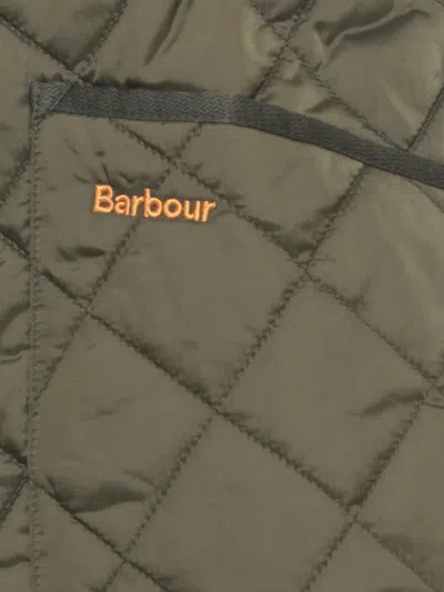 Barbour Heritage Liddesdale Quilted Jacket In Green
