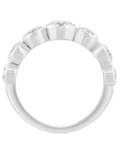 Effy Collection Certified Lab Grown Diamond Ring (1-9/10 Ct. T.w.) In 14k White Gold In Silver