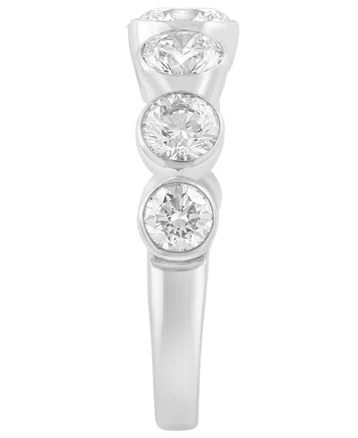 Effy Collection Certified Lab Grown Diamond Ring (1-9/10 Ct. T.w.) In 14k White Gold In Silver