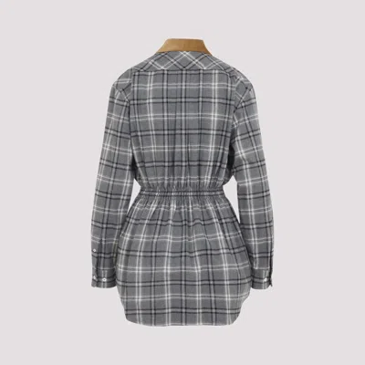 Miu Miu Dress In Gray