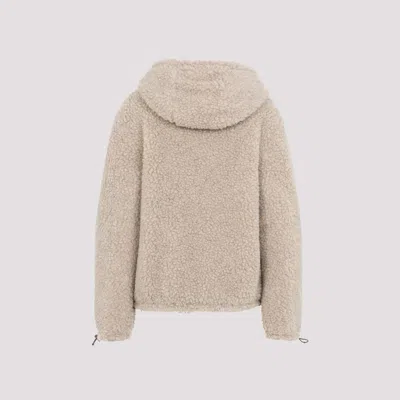 Miu Miu Jacket In Neutral