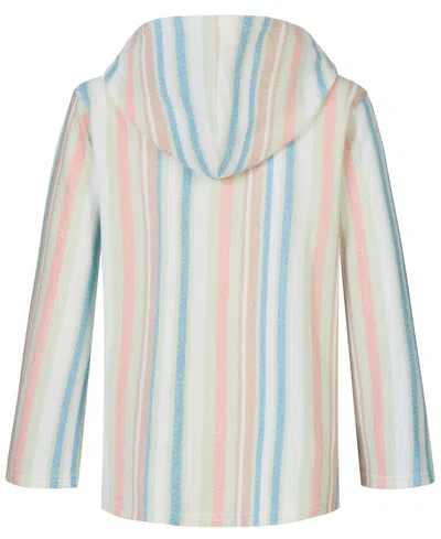 Roxy Girls' 7-16 Baja Long-sleeve Hoodie In Green