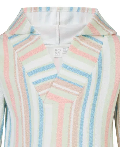 Roxy Girls' 7-16 Baja Long-sleeve Hoodie In Green