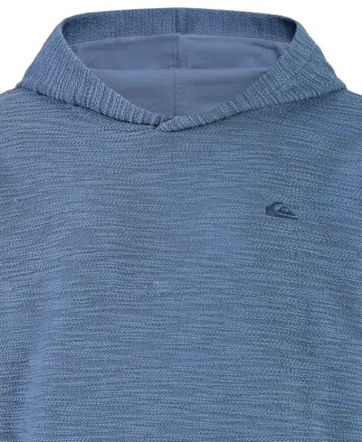 Quiksilver Boys' 8-20 Reverse Slub Long-sleeve Hoodie In Blue