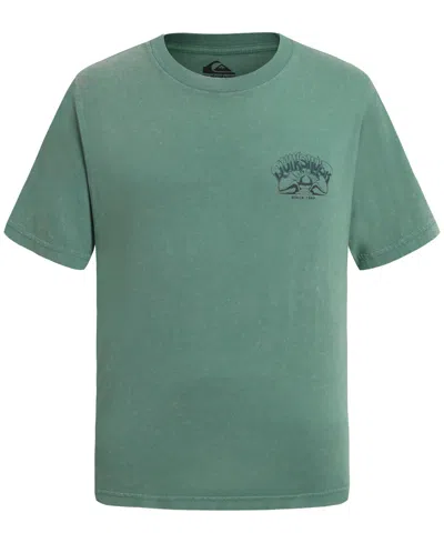 Quiksilver Boys' 8-20 A-frame Arch Short-sleeve T-shirt In Green