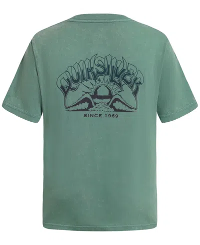 Quiksilver Boys' 8-20 A-frame Arch Short-sleeve T-shirt In Green