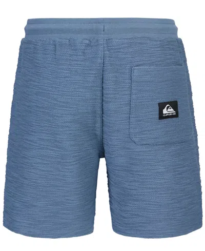 Quiksilver Boys' 8-20 Reverse French Terry Drawcord Shorts In Blue