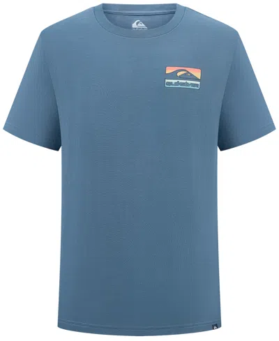 Quiksilver Boys' 8-20 Half-step Short-sleeve T-shirt In Blue