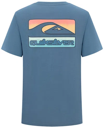 Quiksilver Boys' 8-20 Half-step Short-sleeve T-shirt In Blue