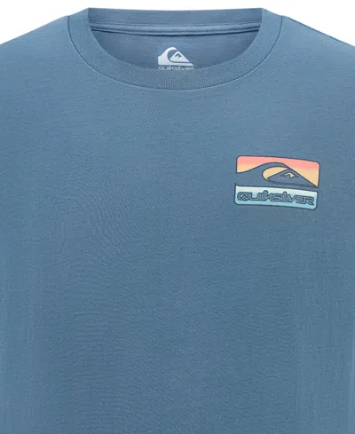 Quiksilver Boys' 8-20 Half-step Short-sleeve T-shirt In Blue
