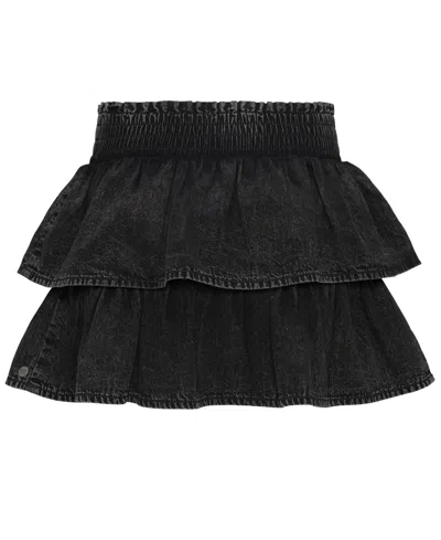 Roxy Girls' 7-16 Summer Breeze Pull-on Skort In Black