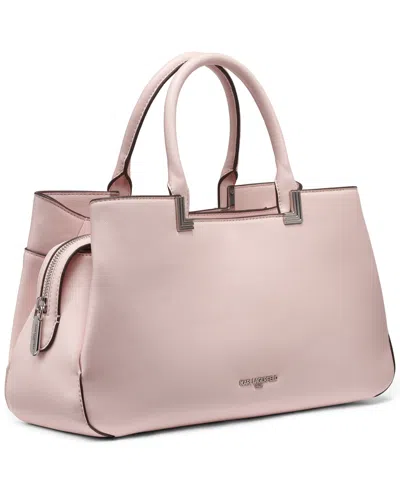 Karl Lagerfeld Meribel Mini Satchel Bag In Pink