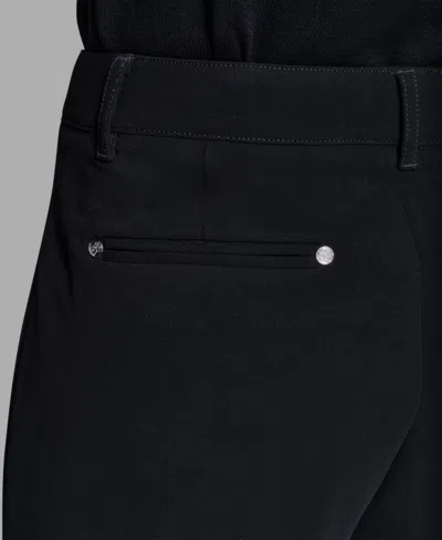 Karl Lagerfeld Women's Mid Rise Straight Leg Pants In Black