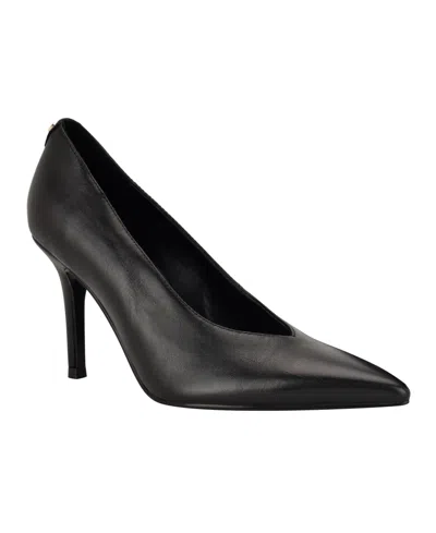 Guess Prinda Pointed Toe Pump In Black