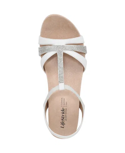 Lifestride Mimosa Slingback Platform Wedge Sandal In Multi