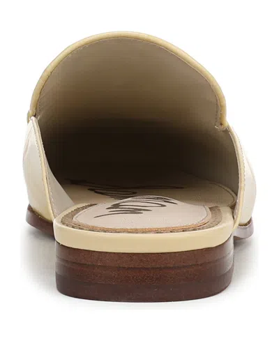 Sam Edelman Women's Linnie Tailored Mules In Gold