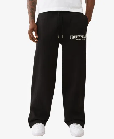 True Religion Men's Baggy Regular-fit Sweatpants In Black