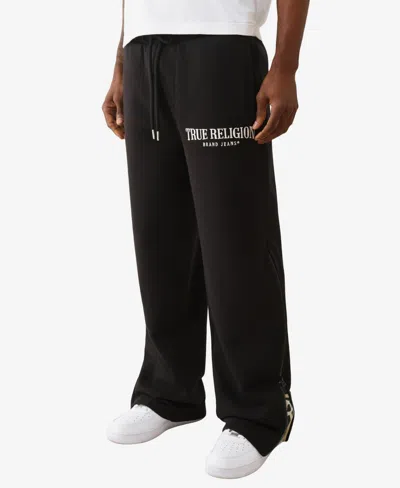 True Religion Men's Baggy Regular-fit Sweatpants In Black