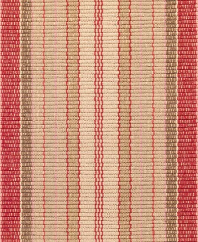 Dash And Albert Rugs By Annie Selke Framboise Prsfr 2'6''x8' Runner Area Rug In Red