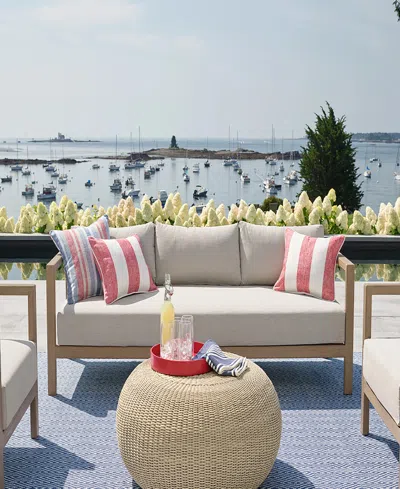 Dash And Albert Rugs By Annie Selke Diamond Indoor/outdoor Rdb098 2'6''x12' Runner Area Rug In Multi