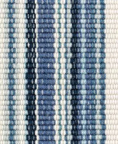 Dash And Albert Rugs By Annie Selke Road Runner Indoor/outdoor Da1735 5'x8' Area Rug In Blue