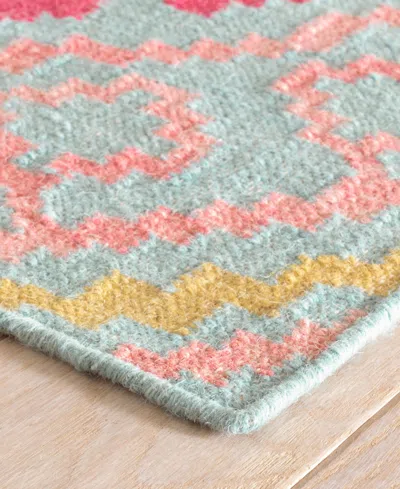 Dash And Albert Rugs By Annie Selke Jelly Roll Da1783 2'6''x8' Runner Area Rug In Multi