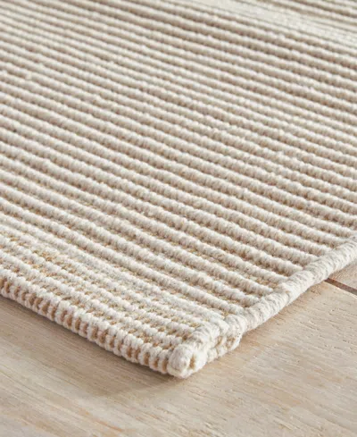 Dash And Albert Rugs By Annie Selke Haverhill Da1951 2'6''x8' Runner Area Rug In White