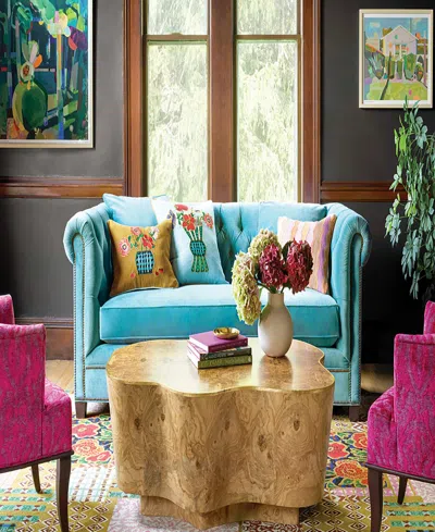 Dash And Albert Rugs By Annie Selke Elm Patchwork Da1973 2'6''x8' Runner Area Rug In Multi