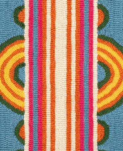 Dash And Albert Rugs By Annie Selke Button Da1993 2'6''x8' Runner Area Rug In Multi