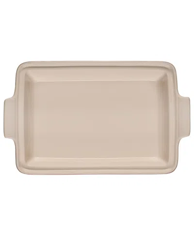 Le Creuset Heritage Stoneware Covered Rectangular Baking Dish, 12" X 9" In Brown