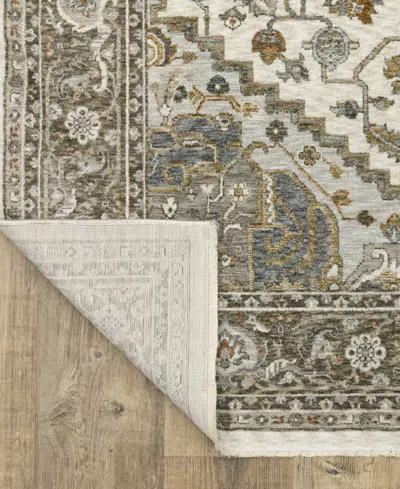 Oriental Weavers Maharaja 1144y 7'10"x10'10" Area Rug In White