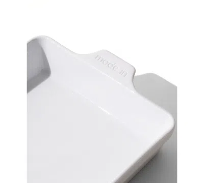 Made In Square Baking Dish, 8" X 8" In White