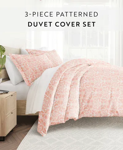 Ienjoy Home Utra Soft Reversible 3-pc. Duvet Cover Set, Full/queen