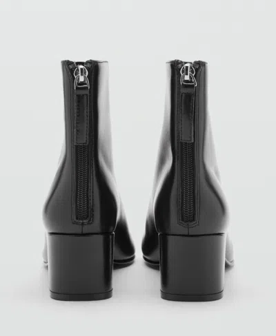 Mango Claro Ankle Boot In Multi