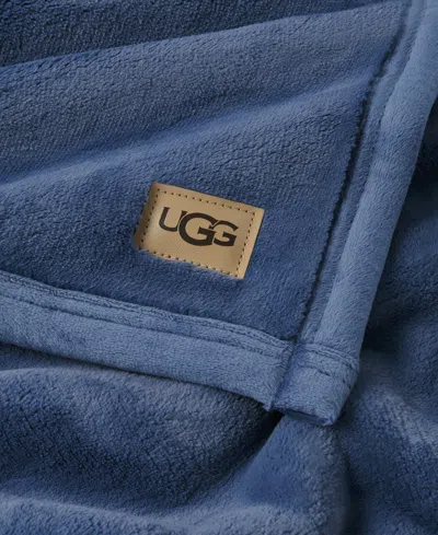 Ugg Coco Soft Throw, 50" X 70" In Blue