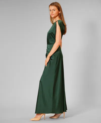 Julia Jordan Women's Boat Neck Gown In Green