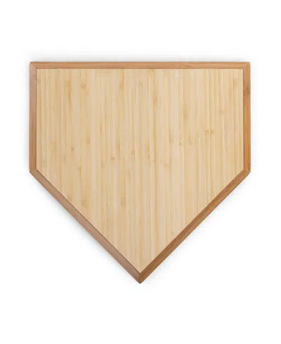 Toscana Baseball Home Plate 13" Serving Board In Brown