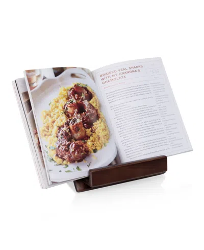 Toscana Cookbook 9.9" Tablet Stand In Brown