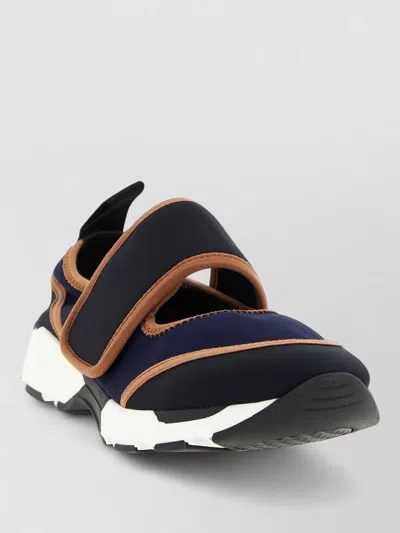 Marni Mary Jane Sneakers Contrast Trim Pull Tab In Multi