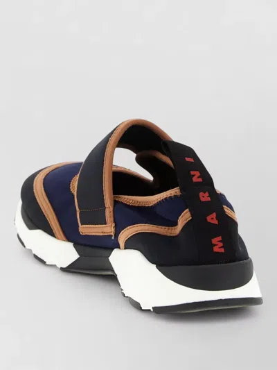 Marni Mary Jane Sneakers Contrast Trim Pull Tab In Multi
