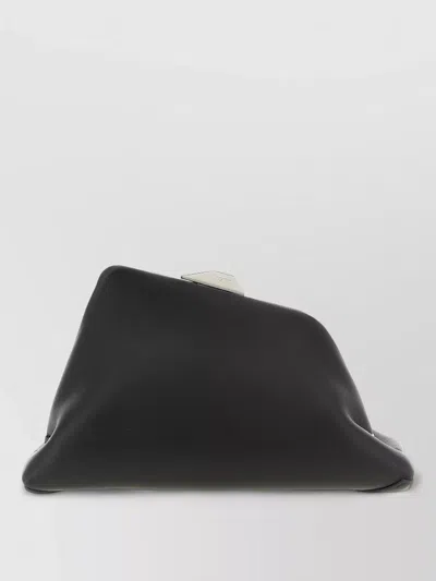 Attico Day Off Shoulder Bag Adjustable Strap Hardware In Black