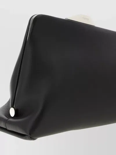 Attico Day Off Shoulder Bag Adjustable Strap Hardware In Black