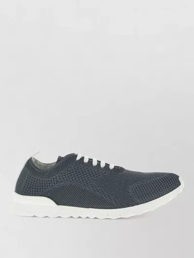 Kiton Fits Mesh Sneakers Pull Tab Rubber Sole In Multi