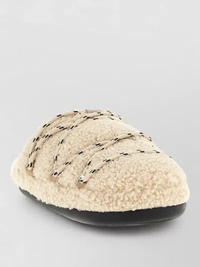 Moon Boot Mb Teddy Slipper Slipper-mule In Beige Shearling