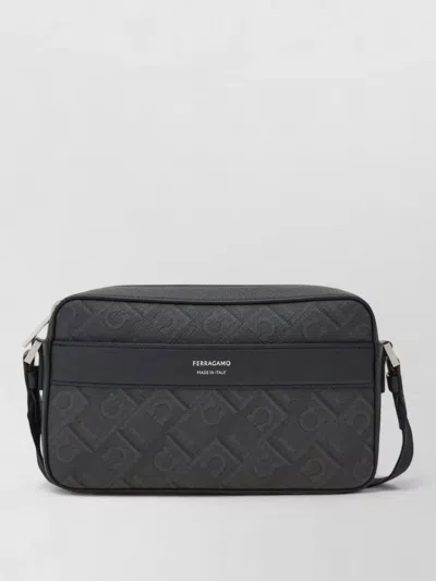 Ferragamo Monogram Shoulder Bag Rectangular Shape In Multi