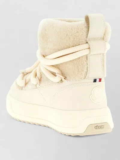 Moncler Altive Mid Boots Round Toe Rubber Sole In Multi