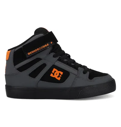 Dc Shoes Kids' Pure Hi Top Ev Shoes In Black