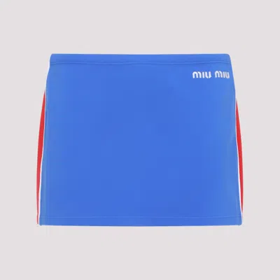 Miu Miu Skirt In Blue